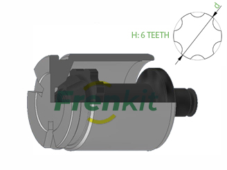 Caliper Piston - Mechanism - K415201